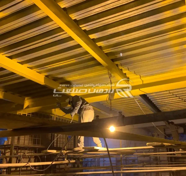 سندبلاست و رنگ‌آمیزی صنعتی